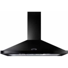 Rangemaster LEIHDC110BB/ 89310 RANGEMASTER 110CM HOOD BLACK BRASS NO RAIL