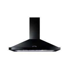 Rangemaster LEIHDC110BC/ 89330 RANGEMASTER 110CM HOOD BLACK CHROME NO RAIL
