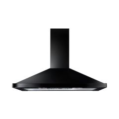Rangemaster UNBHDC110BL/ 89390 UNIVERSAL 110CM HOOD BLACK NO TRIM NO RAIL