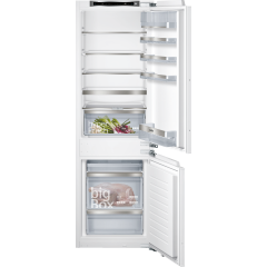Siemens KI86VVFE0G 177x54 Low frost bottom freezer, Fresh Box, glass shelves, fixed hinge, 60/40 spl