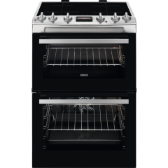 Zanussi ZCI66280XA 
60cm Induction, Double Oven, Thermaflow® fan operated main oven and conventiona