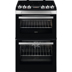 Zanussi ZCV46250XA 
55cm Double Oven with Thermaflow® fan operated main oven and conventional top o