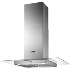 Zanussi ZHS92650XA 
90cm flat glass Island hood, stainless steel and glass, push button controls, LE